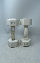 Load image into Gallery viewer, Everlast White Fitness Exercise 2lb Dumbbells For Nintendo Wii Not Tested
