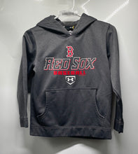 Load image into Gallery viewer, Under Armour Kids Gray Boston Red Sox Graphic Print Pullover Hoodie Size M
