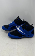 Load image into Gallery viewer, Nike Mens CJ81 Strike 596568-014 Blue Black Lace-Up Football Cleats Size 11.5