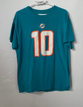 Load image into Gallery viewer, NFL Mens Green Miami Dolphins Tyreek Hill #10 Football Sports Jersey Size L/G