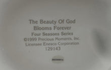 Load image into Gallery viewer, Enesco Precious Moments 129143 The Beauty Of God Blooms Forever Figurine In Box