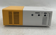 Load image into Gallery viewer, White Yellow HDMI USB Portable LED LCD Mini Projector Not Tested With Adapter