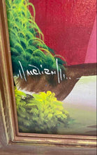 Load image into Gallery viewer, Haitian Folk A Bustling Tropical Village Scene Wall Decor Art Paintings
