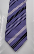 Load image into Gallery viewer, Giorgio Armani Mens Multicolor Striped Silk Adjustable Pointed Tie One Size