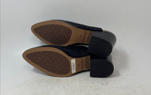 Load image into Gallery viewer, Johnston & Murphy Womens Trista Black Leather Block Mule Heels Size 6.5M
