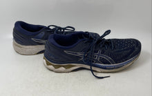 Load image into Gallery viewer, Asics Mens Gel-Kayano 27 1011A767 Blue Low Top Lace-Up Sneaker Shoes Size 12