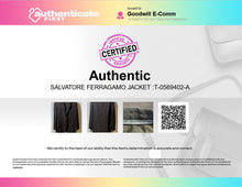 Load image into Gallery viewer, Authentic Salvatore Ferragamo Mens Dark Brown Pockets 3-Button Blazer No Size