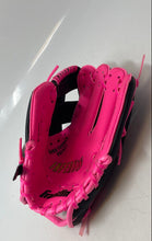 Load image into Gallery viewer, Franklin Inferno Black Pink Dura-Bond Lacing Right Hand Throw Baseball Glove