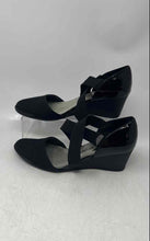 Load image into Gallery viewer, Anne Klein Sport Womens Trista Black Round Toe Slip-On Strappy Sandals Size 7.5M