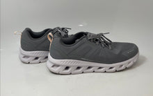 Load image into Gallery viewer, Avia Womens Athletic Light Runner Gray White Lace-Up Sneakers Shoes Size 8.5