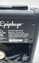 Load image into Gallery viewer, Epiphone Studio 10S Black 10 Watts Portable Guitar Amplifier Not Tested