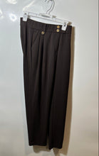 Load image into Gallery viewer, Anne Klein Womens Brown Pleated Slash Pocket High Rise Ankle Pants Size XS