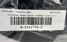Load image into Gallery viewer, Converse Womens Chuck Taylor All Star High 569554C Black Sneaker Shoes Size 5.5