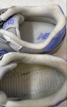 Load image into Gallery viewer, New Balance Girls 574 Bungee ID574FR1 Gray Purple Sneakers Shoes Size 10 W