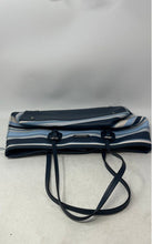 Load image into Gallery viewer, Dana Buchman Womens Multicolor Striped Faux Leather Bottom Studs Shoulder Bag