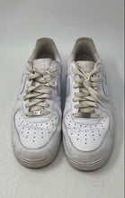 Load image into Gallery viewer, Nike Mens Air Force 1 07 CW2288-111 White Leather Lace-Up Sneaker Shoes Sz 11.5
