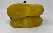 Load image into Gallery viewer, Nike Unisex Kids Air Jordan 1 Retro Mid BT Yellow Black Sneaker Shoes Size 10C