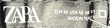 Load image into Gallery viewer, Zara Womens Black Elastic Waist Drawstring Tapered Leg Jogger Pants Size M
