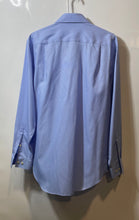Load image into Gallery viewer, Calvin Klein Mens Light Blue Long Sleeve Collared Dress Shirt Size 17 34/35