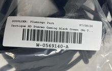 Load image into Gallery viewer, Taotique HD Stereo Black Green Over Ear Wired USB Gaming Headphones Not Tested