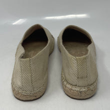 Load image into Gallery viewer, Authentic Tory Burch Womens Beige Brown Flat Espadrille Shoes Size 7M Worn