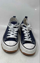 Load image into Gallery viewer, Atalina Womens Blue Lace-Up Low Top Round Toe Sneaker Shoes Size 11