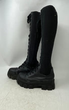 Load image into Gallery viewer, Circus By Sam Edelman Womens Dinah Black Lace-Up Knee High Combat Boots Size 6 M