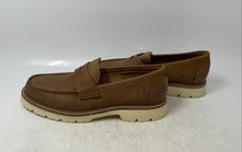 Load image into Gallery viewer, Cole Haan Mens Brown Leather Moc Toe Slip-On Penny Loafer Shoes Size 8.5M