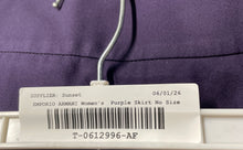 Load image into Gallery viewer, Emporio Armani Womens Purple Flat Front Back Zipper A-Line Skirt No Size
