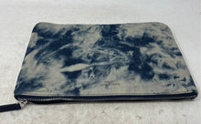 Load image into Gallery viewer, Kate Spade New York Womens Jackson Blue Tye-Dye Denim Zipper Pouch Wallet