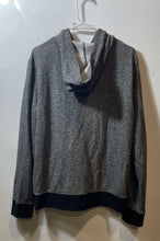 Load image into Gallery viewer, Express Mens Gray Heather Fleece Long Sleeve Regular Fit Full-Zip Hoodie Size M
