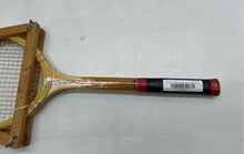 Load image into Gallery viewer, Original Slazenger Brown Sporting Wooden Tennis Racquets With Cover