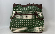 Load image into Gallery viewer, Lucky Brand Womens Green Floral Outer Pockets Double Handle Tote Handbag