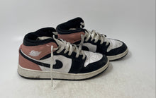 Load image into Gallery viewer, Nike Kids Air Jordan 1 Mid DQ8423-100 White Pink Black Sneaker Shoes Size 6.5Y
