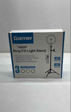 Load image into Gallery viewer, Gixiyidy Ring Fill Light Stand 3-Light Mode With Tripod Phone Holder Not Tested