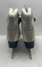 Load image into Gallery viewer, TechEdge Womens Gray Adjustable Strap Lace-Up Ice Figure Skates Size 8