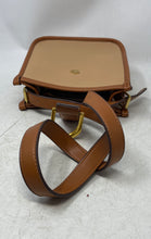 Load image into Gallery viewer, Antik Kraft Womens Brown Leather Inner Pocket Adjustable Strap Crossbody Bag