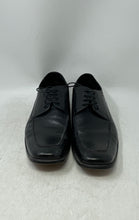 Load image into Gallery viewer, Hugo Boss Mens Black Leather Square Toe Lace-Up Oxford Dress Shoes Size 11
