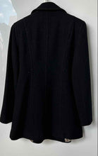 Load image into Gallery viewer, London Fog Womens Black Long Sleeve Front Pockets Double-Breasted Pea Coat Sz 4