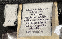 Load image into Gallery viewer, Calvin Klein Womens Black Denim Pockets Dark Wash High-Rise Tapered Jeans Sz 12