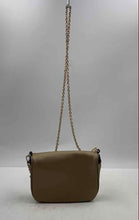 Load image into Gallery viewer, Versace Parfums Womens Beige Chain Strap Zipper Crossbody Purse Stained
