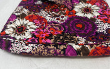 Load image into Gallery viewer, Vera Bradley Womens Multicolor Floral Print Zipper Travel Shoulder Purse
