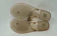 Load image into Gallery viewer, Authentic Tory Burch Womens Mini Miller Clear Slip-On Flat Thong Sandals Size 8
