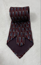 Load image into Gallery viewer, Gianfranco Ruffini Mens Multicolor Geometric Silk Adjustable Designer Tie