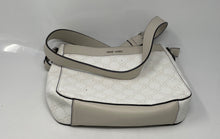 Load image into Gallery viewer, Nine West Womens White Beige Adjustable Strap Shoulder Crossbody Handbag