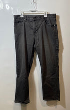 Load image into Gallery viewer, Banana Republic Mens Black Denim Athletic 5-Pocket Design Straight Jeans 36X30