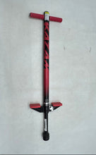 Load image into Gallery viewer, Kazam Kids Red Black Sturdy Steel Jumping Toy With Handle And Foot Pogo Stick