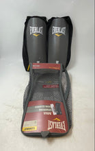 Load image into Gallery viewer, Everlast MMA Protective Sparring Shin Guards Size Large/X-Large With Bag