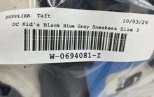 Load image into Gallery viewer, DC Kids Manteca 4 V ADBS300378-XKBS Black Blue Gray Lace-Up Sneaker Shoes Size 3