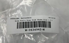 Load image into Gallery viewer, Nike Girls Revolution 4 943307-003 Gray Pink Hook & Loop Sneaker Shoes Size 1.5Y